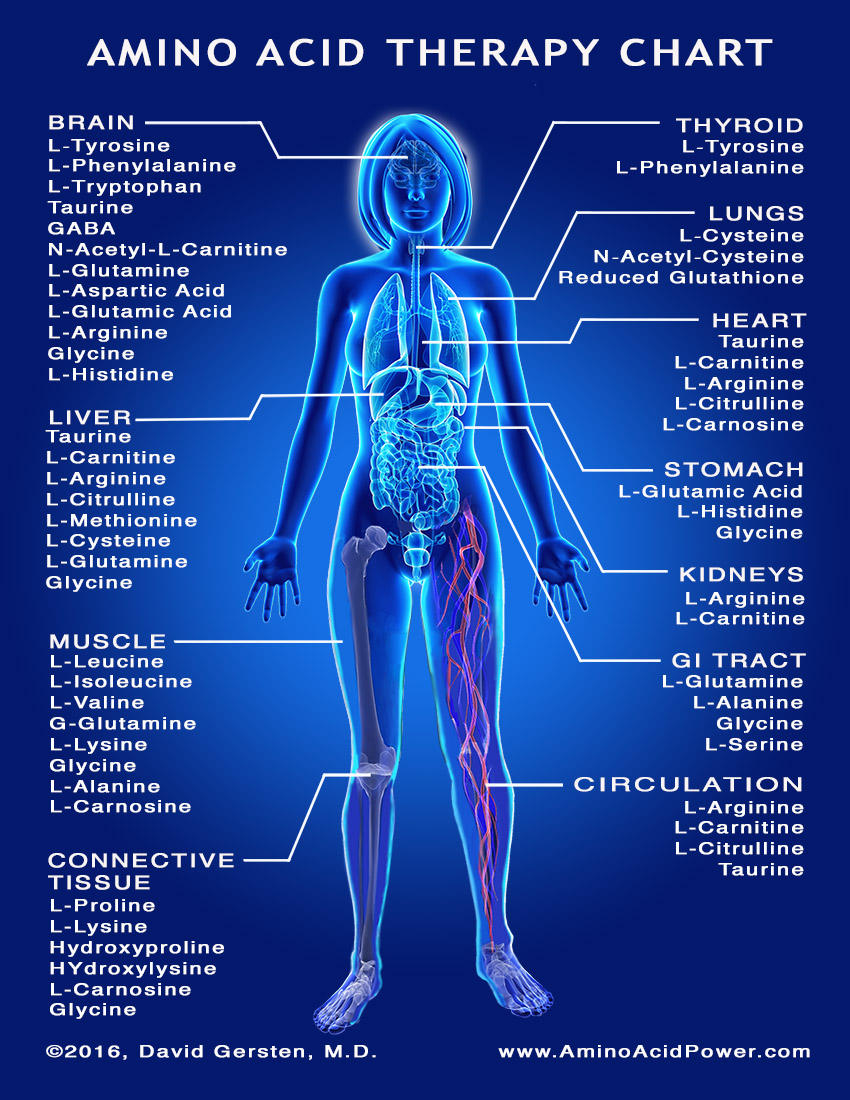 Amino Acid Therapy Chart